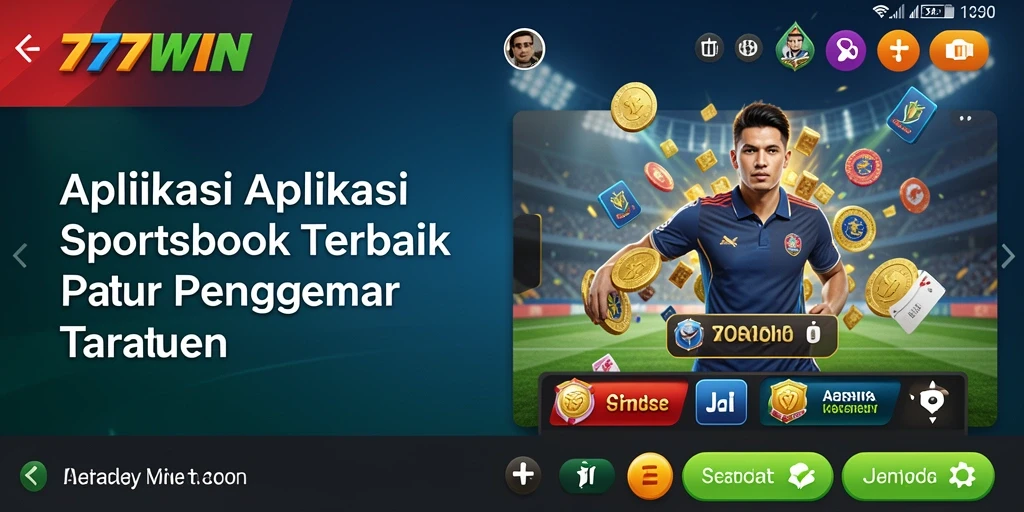 Tampilan gameplay menarik di aplikasi Sportsbook 777WIN.