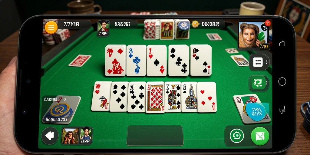 Tampilan menarik dari gameplay Domino di 77RP.