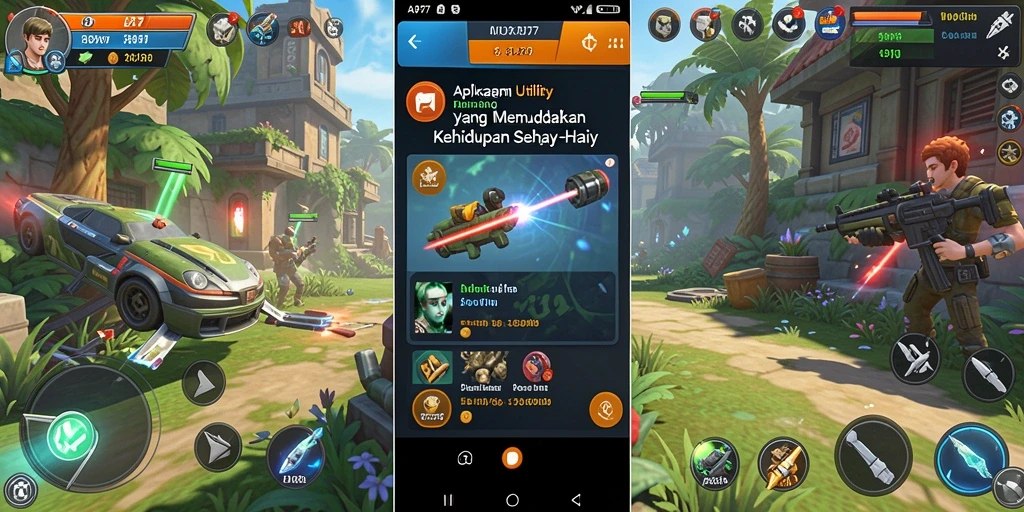 Tampilan utama API77 dengan fitur Utility yang lengkap.