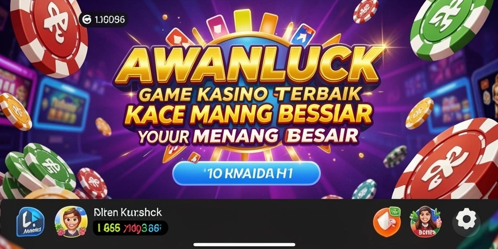 Screenshot AWANLUCK menampilkan grafis permainan kasino yang menakjubkan.