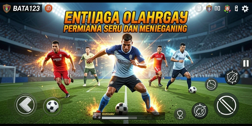 Tampilan gameplay olahraga di BATA123 yang mendebarkan.