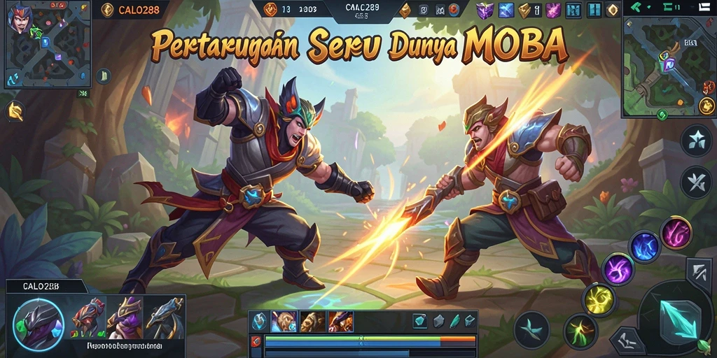 Tampilan gameplay seru di CALO288 dengan aksi pertarungan yang intens.
