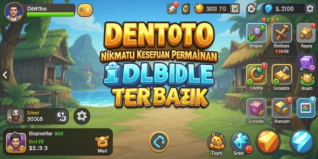 Tampilan gameplay DENTOTO yang menarik dan menghibur.