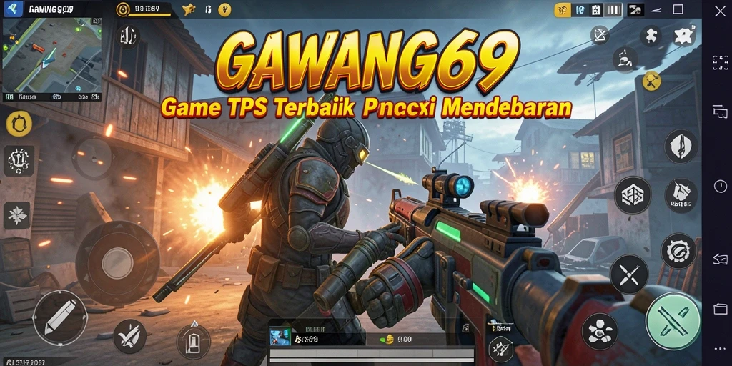 Tampilan gameplay GAWANG69 yang mendebarkan dan penuh aksi.