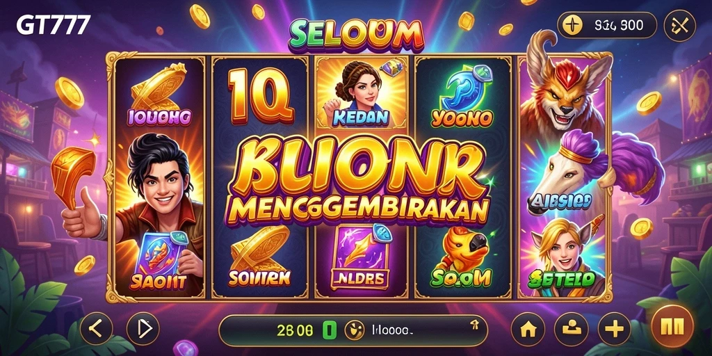 Tampilan gameplay seru dari game Slot GT777.