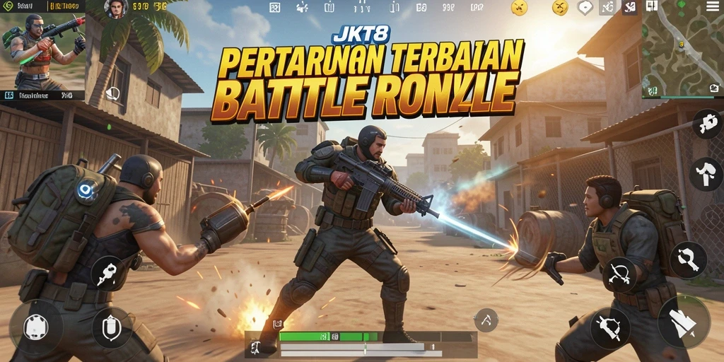 Gameplay mendebarkan di <strong>JKT8</strong> dengan adu tembak antar pemain.