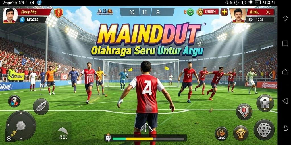 Gameplay seru MAINDUIT dengan interaksi antar pemain.