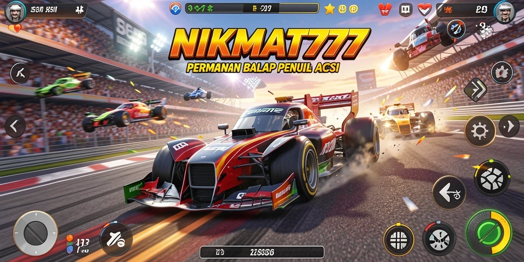 Tampilan gameplay NIKMAT777 yang mendebarkan dan penuh aksi.