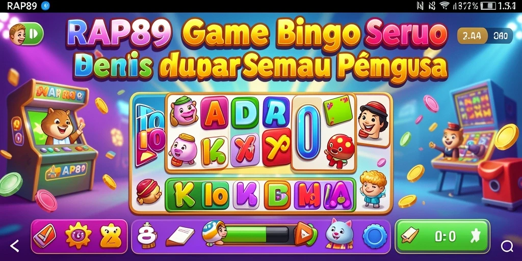 Binggo seru dalam RAP89 dengan gameplay yang menarik.