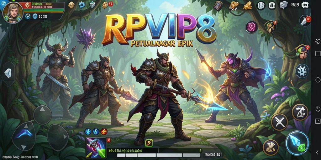 Tampilan menarik dari gameplay RPG yang seru.