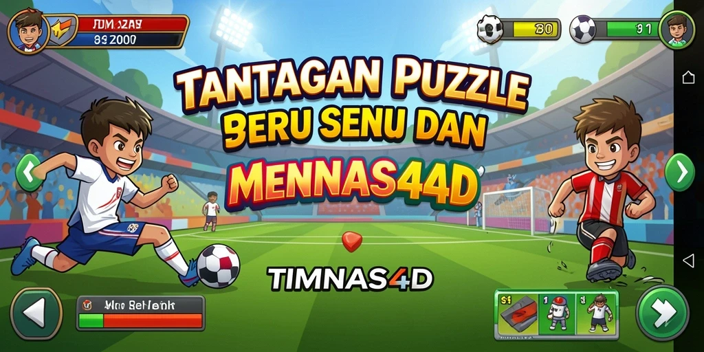 Tampilan gameplay TIMNAS4D yang penuh tantangan puzzle.